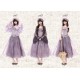 Everlasting Flower Night Rain Dripping From Vines 2.0 Kimono Jacket Blouse Corset Top and Skirt(Pre-Order/2 Colours/Full Payment Without Shipping)